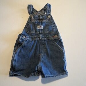 Vtg Polo Jeans Co Ralph Lauren Baby Overalls Denim Carpenter 18-24M‎